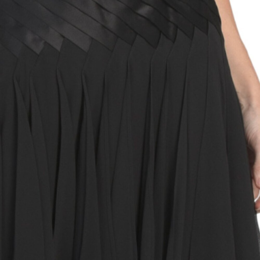 ISSUE NEW YORK Silk Blend Ruffle Hem Midi Dress - Picture 4 of 5